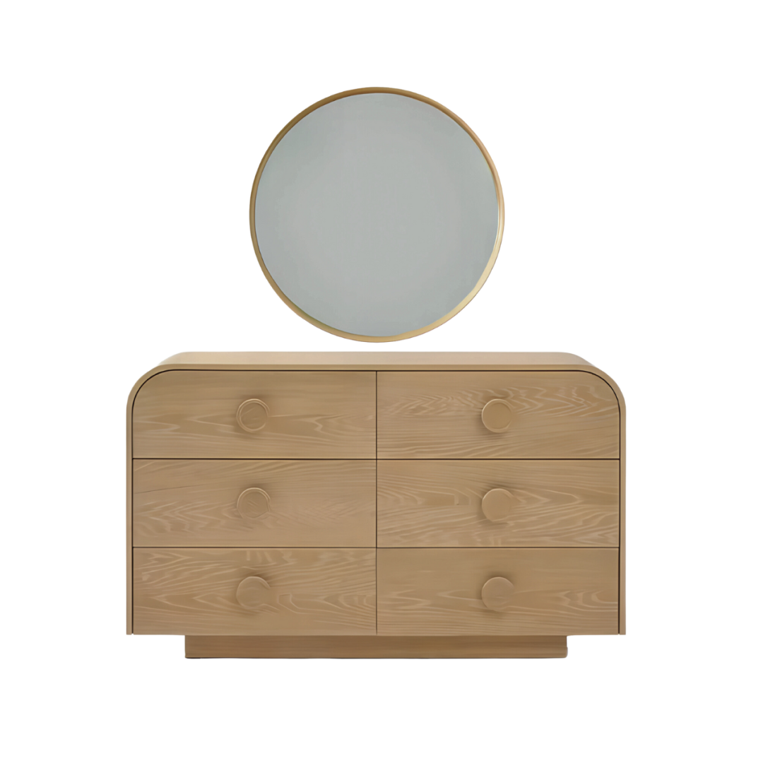 Solaro Dresser & Mirror Set